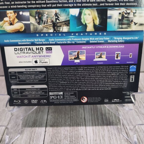 Divergent - Blu-ray + DVD + Digital HD 2-Disc 2014 - Picture 5 of 6